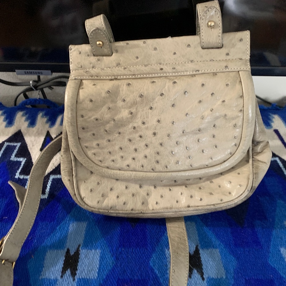 Vintage Siso Ostrich bag